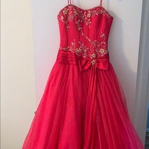 Fuschia Fancy Dress- prom/wedding/sweet sixteen